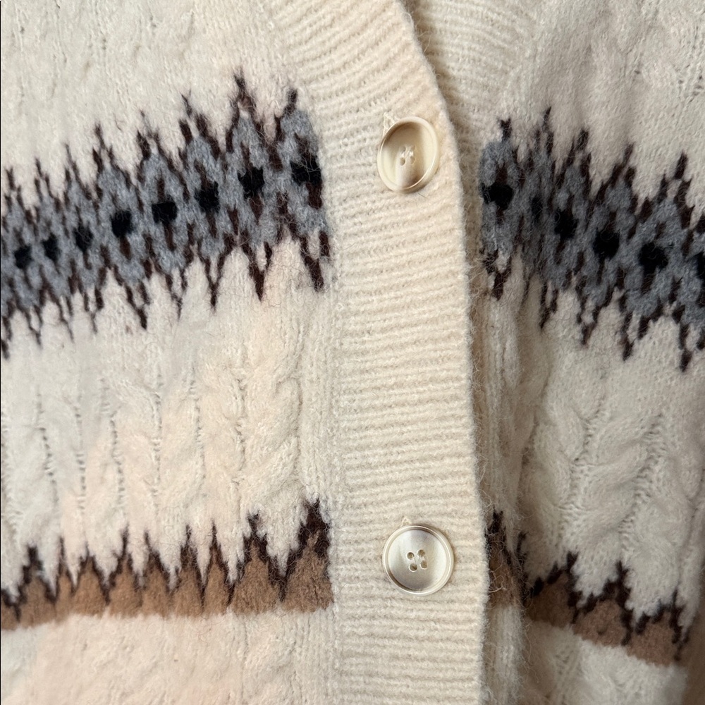 DNA “Do Not Ask” Grandpa Cardigan, size medium. - Picture 4 of 15